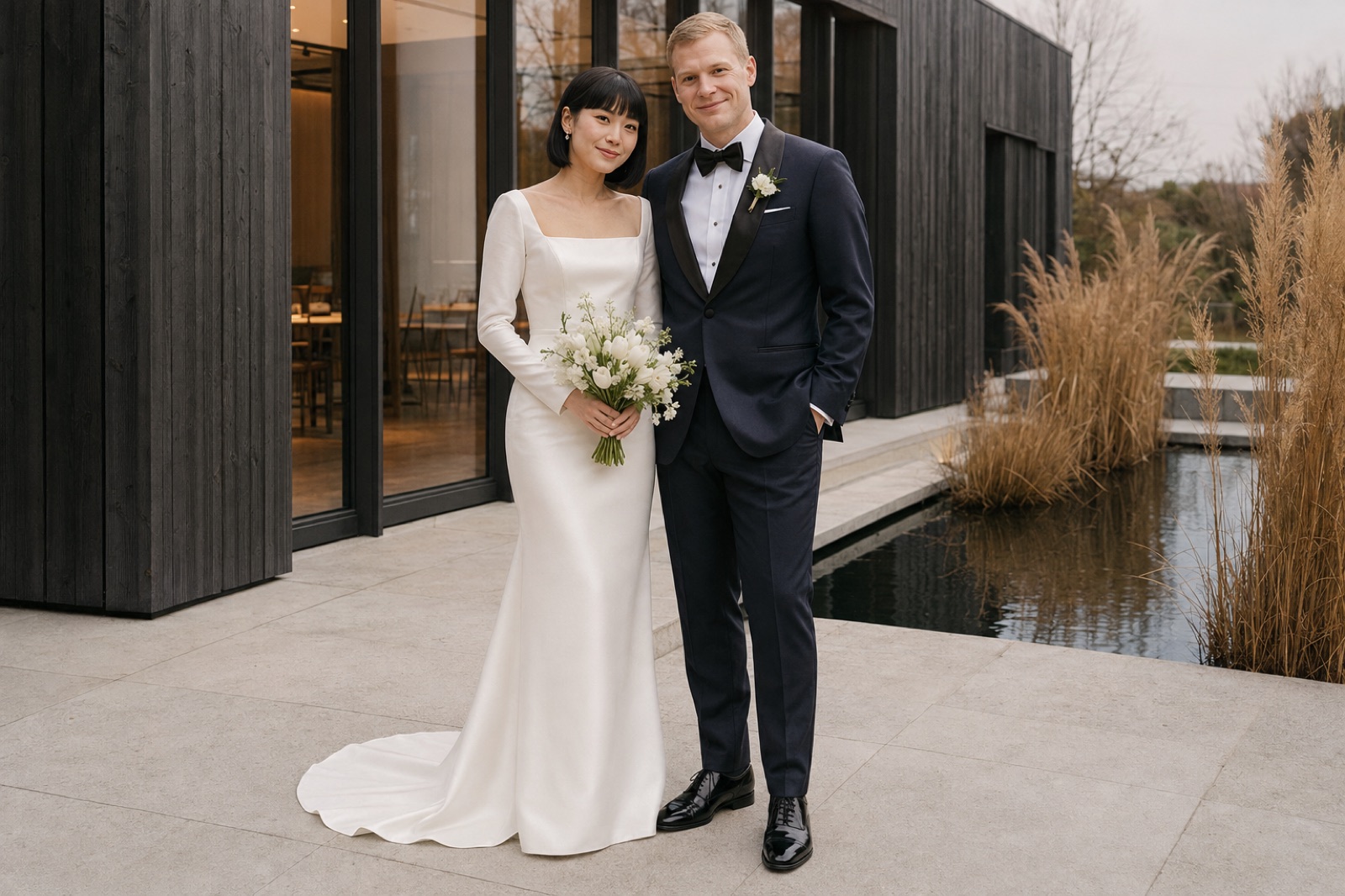 Brautpaar bei einer Hochzeit in Bottrop