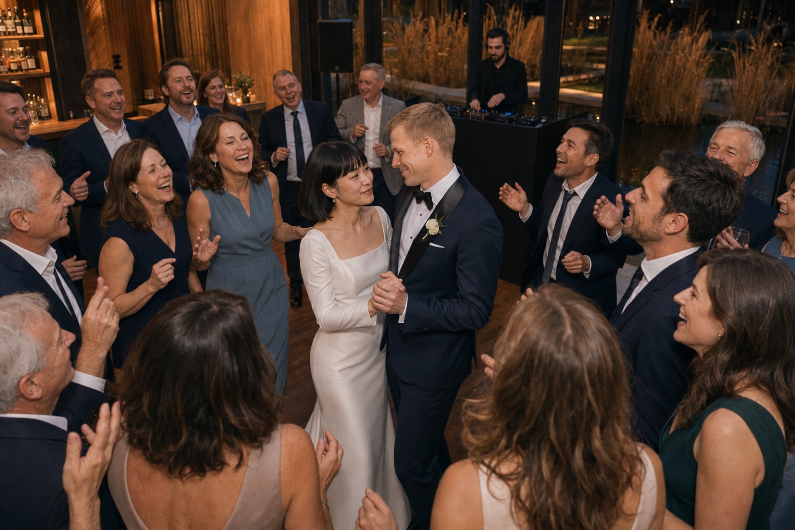 Letzter Hochzeitssong mit voller Tanzfl&auml;che und DJ in Bottrop