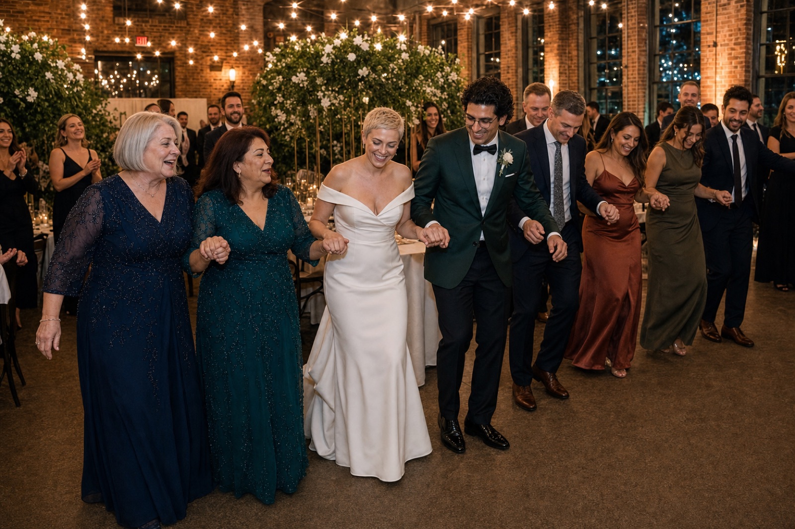 Kolo und Halay bei einer türkisch-bosnischen Hochzeit in Essen